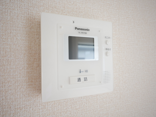 セキュリティ　★モニタ付インターホンがあり、防犯面も安心ですね★