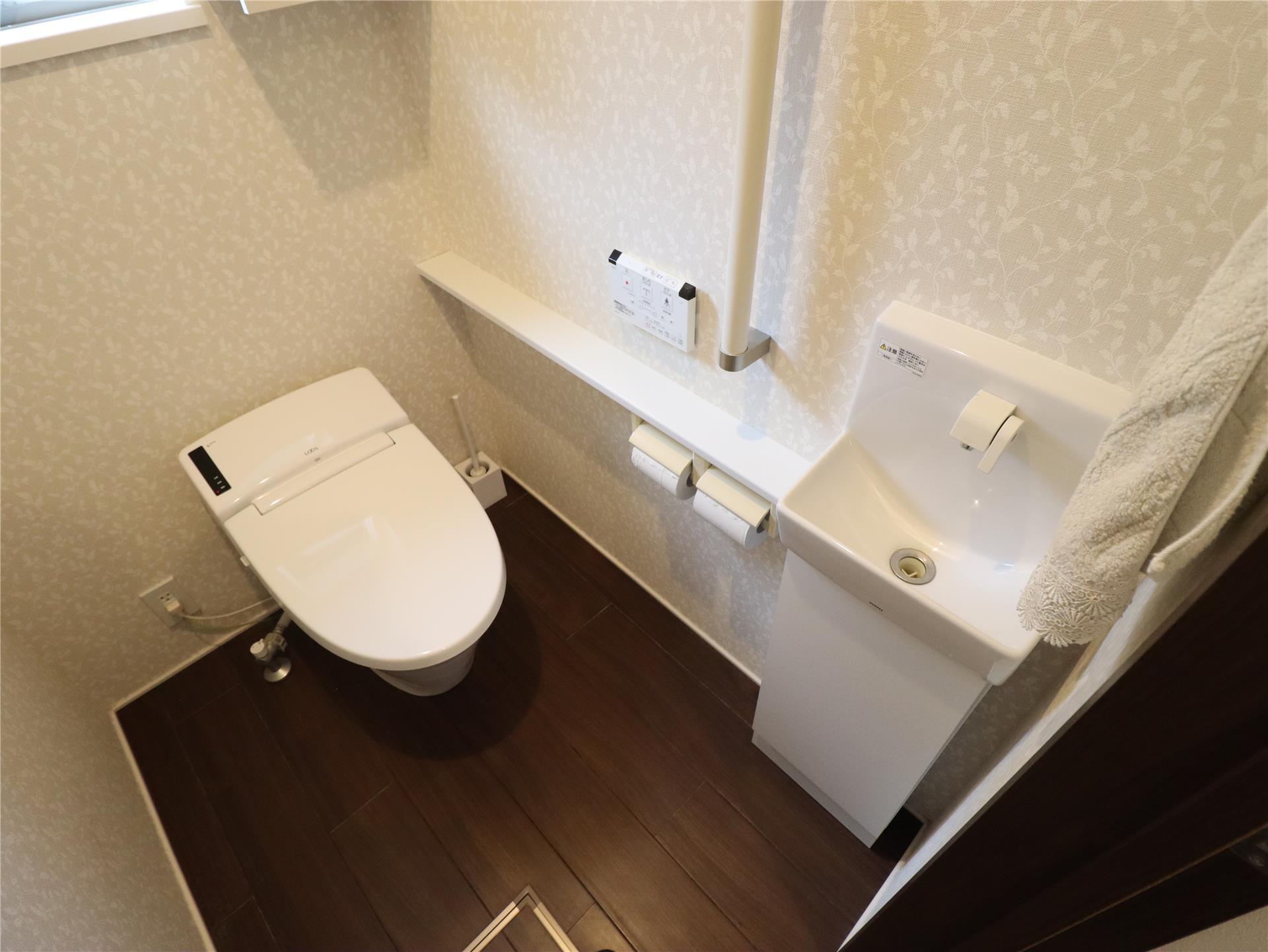 港ヶ丘戸建のトイレ写真
