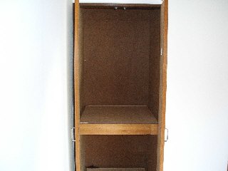 収納　収納ＢＯＸとつっかえ棒をうまく活用して、収納力ＵＰ