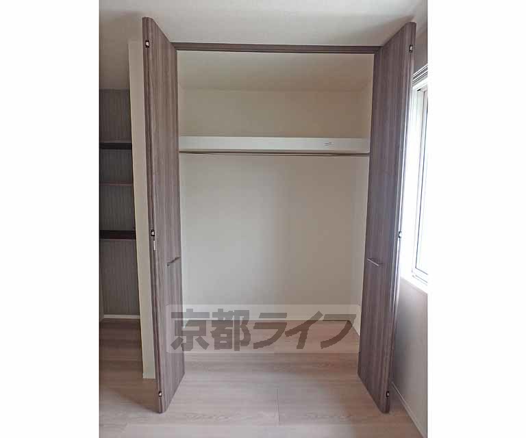 収納　４．３帖洋室のクローゼットです。