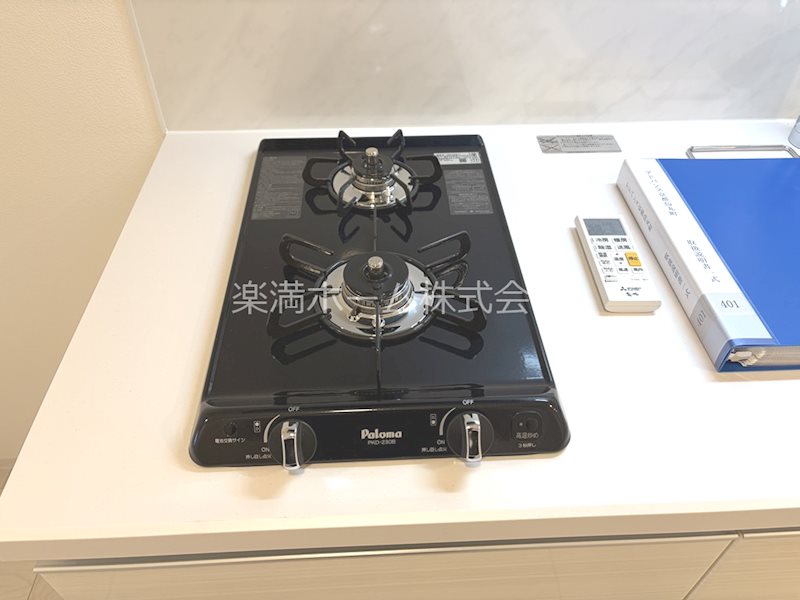 その他　2口ガスシステムキッチン♪