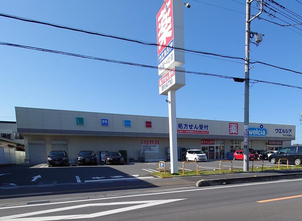 ドラックストア　ウエルシア羽生下岩瀬店（ドラッグストア）まで6900m