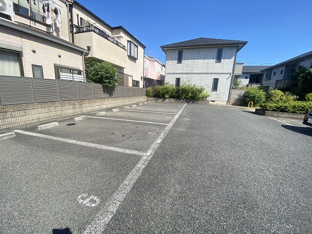 駐車場　駐車しやすい！