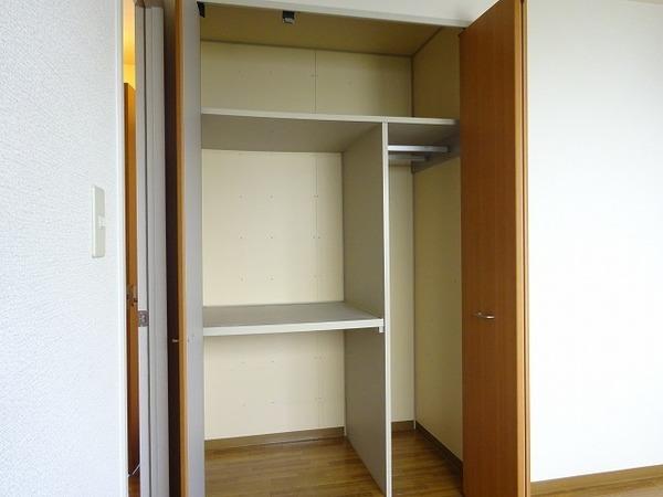 収納　クローゼット！