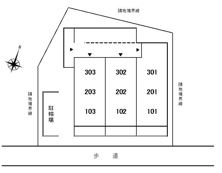 駐車場　カースペースがあります