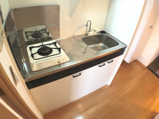 キッチン　1口ガスコンロ付です！
