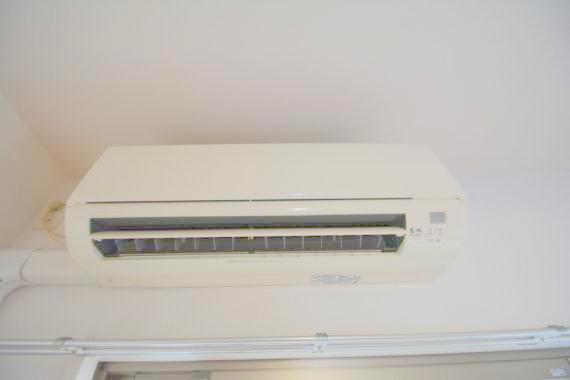 その他設備　エアコンが最初からついているのは、本当に助かりますね。