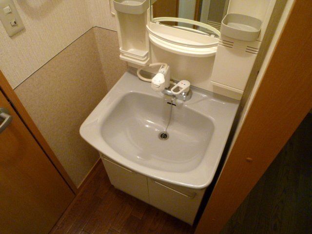 洗面設備　シャンプードレッサーの独立洗面台です。