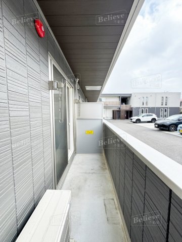 バルコニー　日当たりの良いバルコニーです♪