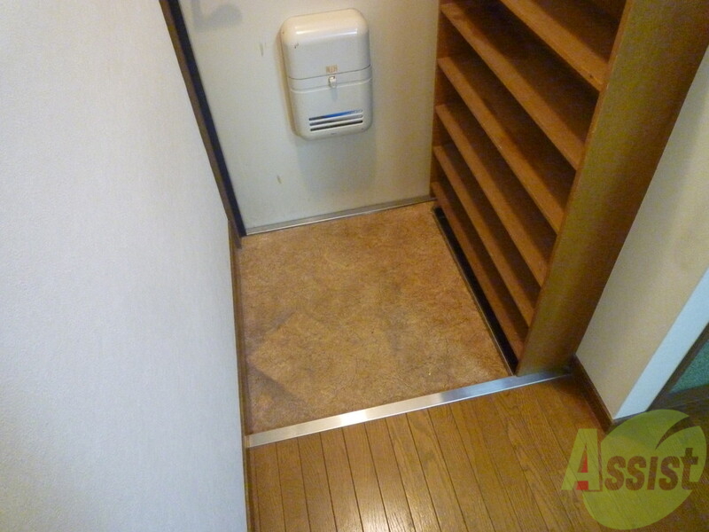 玄関　シューズボックスもしっかりありますこれで玄関スッキリです