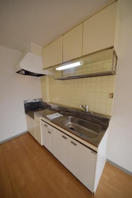 キッチン　ガスコンロ設置できます♪