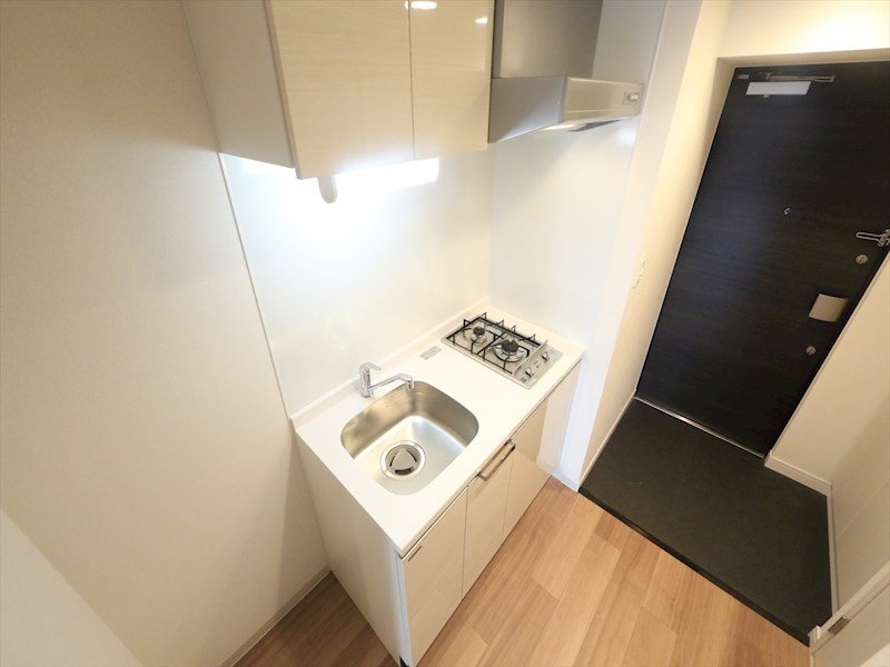 キッチン　システムキッチン（ガス2口コンロ付）