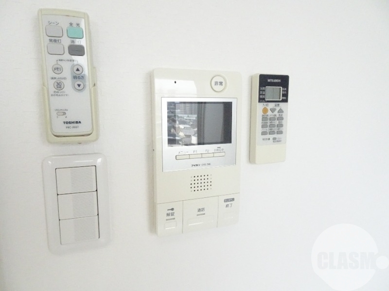 セキュリティ　訪問チェックができるモニターホン♪