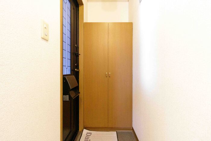 玄関　明るい玄関です