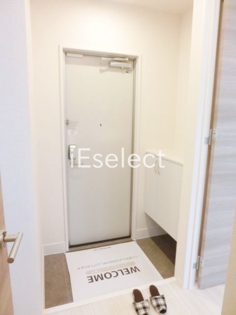 玄関　シューズボックス付き玄関