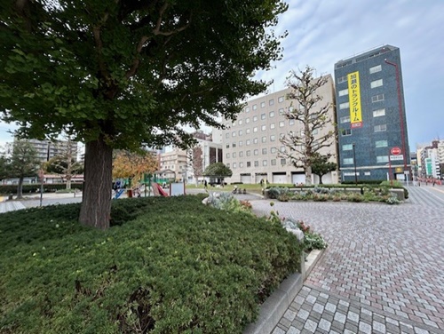 公園　日ノ出川公園（公園）まで550m