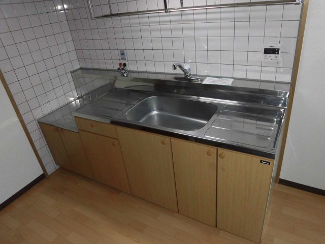 キッチン　ガスコンロ設置可能になっています