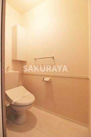 トイレ　2022年撮影。現況と異なる場合がございます。