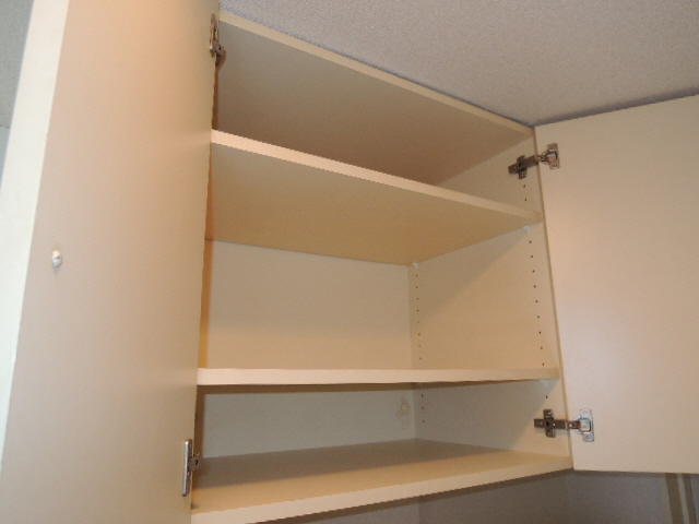 収納　収納があります