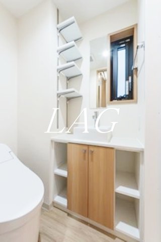 洗面設備　独立洗面台です。