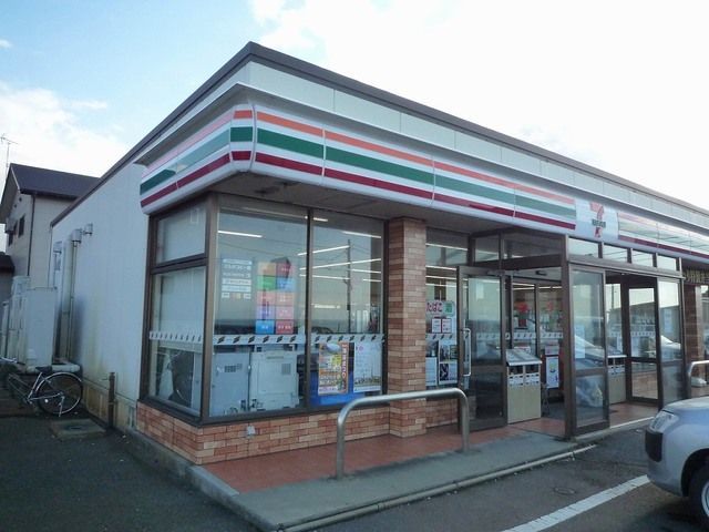 コンビニ　セブンイレブン糸魚川押上店（コンビニ）まで550m