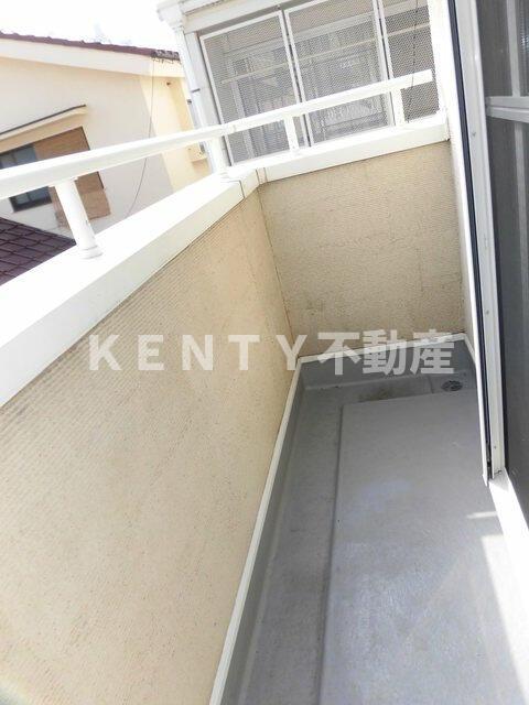 バルコニー　バルコニーがあります