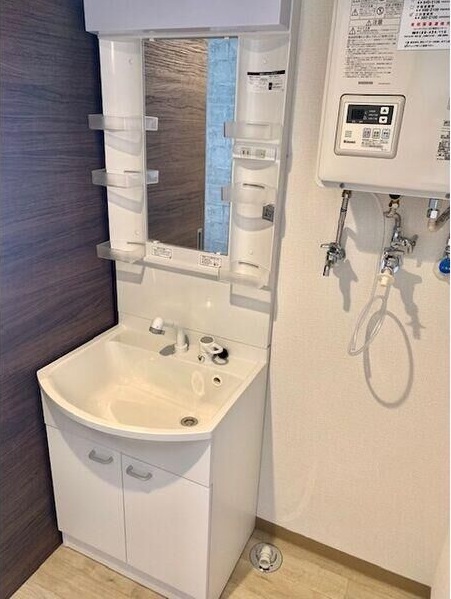 洗面設備　シャワードレッサー付きです！