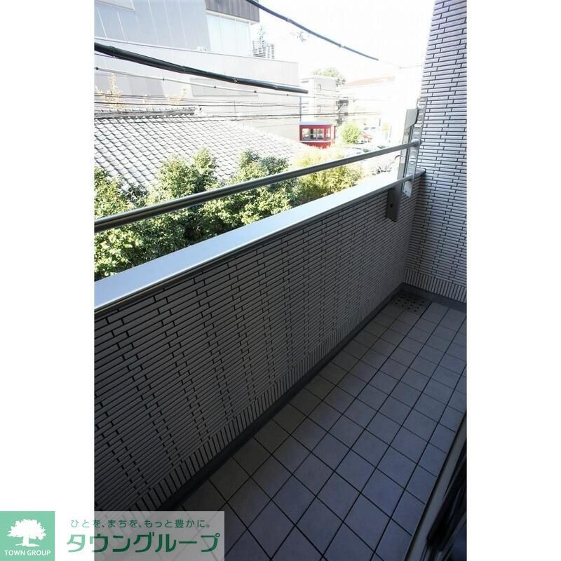 バルコニー　庭