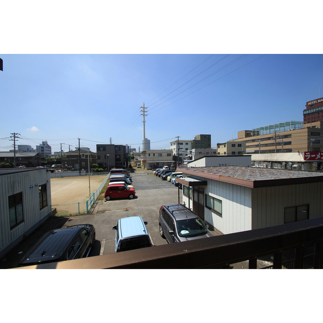 眺望　２０２号室バルコニーからの眺望