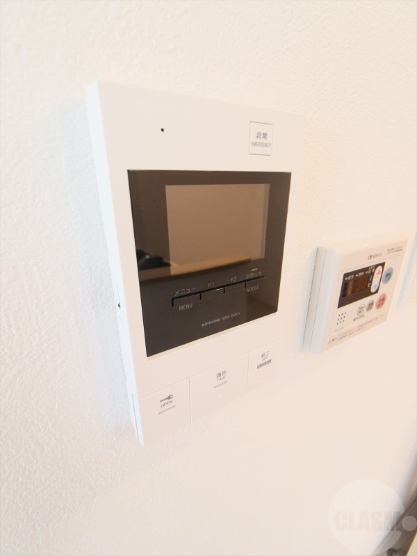 セキュリティ　モニター付きインターホン