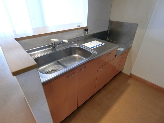 キッチン　ガスコンロ設置可