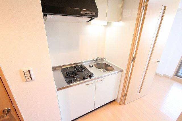 キッチン　オシャレなキッチンで料理も楽々♪２口ガスコンロ＾＾