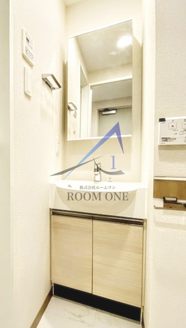 洗面設備　洗面台です。