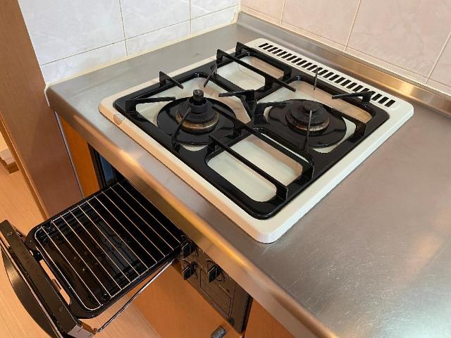 キッチン　2口ガスコンロ