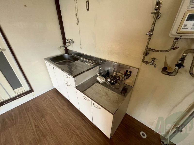 キッチン　キッチンはスペースも広々していて使いやすそうですよ！