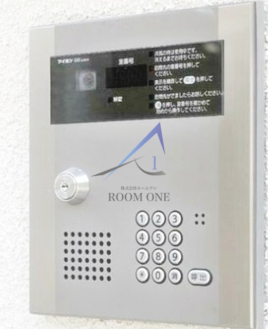 セキュリティ　オートロックです。