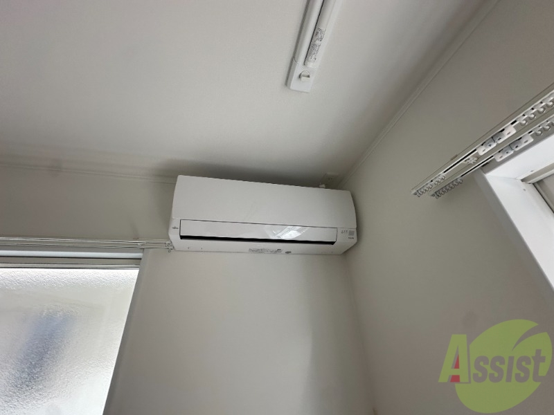 その他設備　エアコンは冷暖房なのでどの季節でも使えて便利ですね。