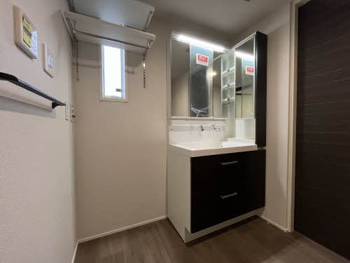 洗面設備　脱衣所、洗濯機置き場