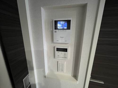 セキュリティ　モニター付インターホン、