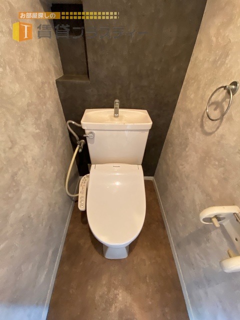 トイレ　清潔感のある空間。