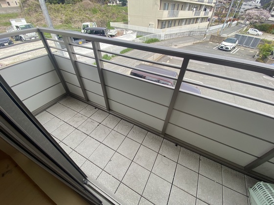 バルコニー　※別部屋の写真です