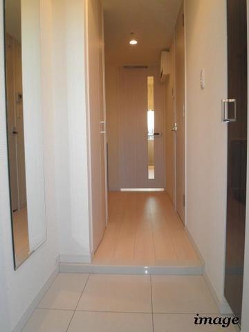 玄関　ゆったりとした玄関です