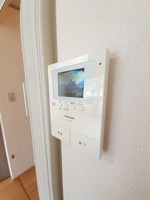 セキュリティ　モニター付きインターホン