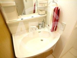 洗面設備　NCA難波南　独立洗面化粧台