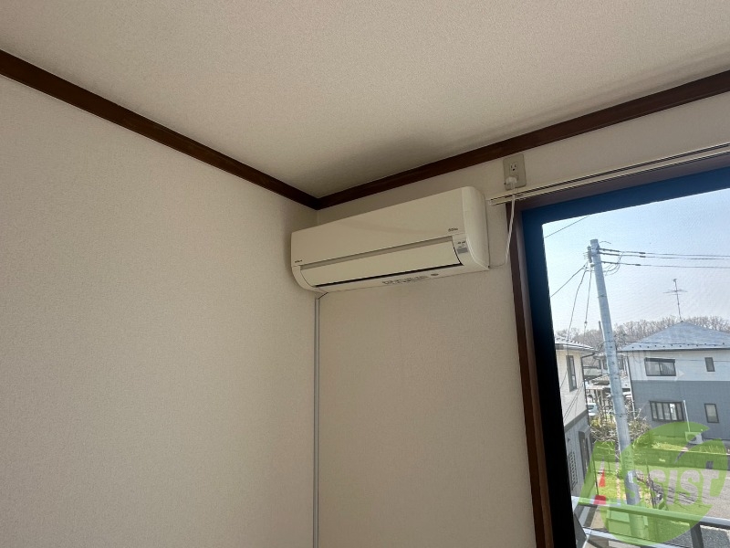 その他設備　エアコンが設置済みです。入居後すぐに使用できます。