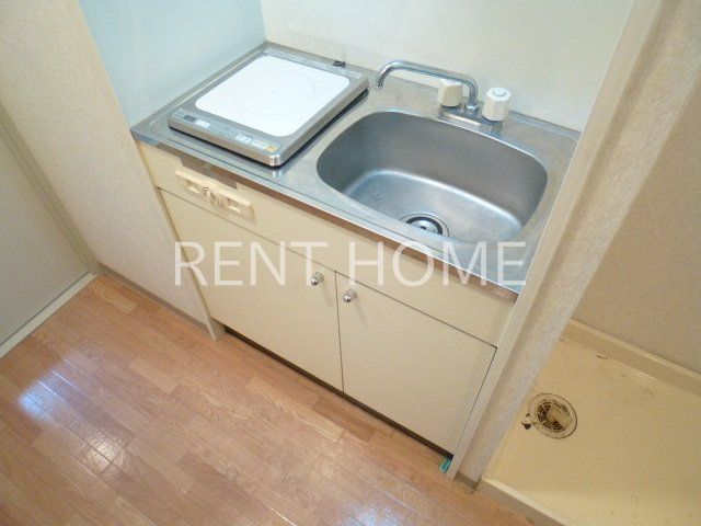 キッチン　1口ＩＨコンロ付き