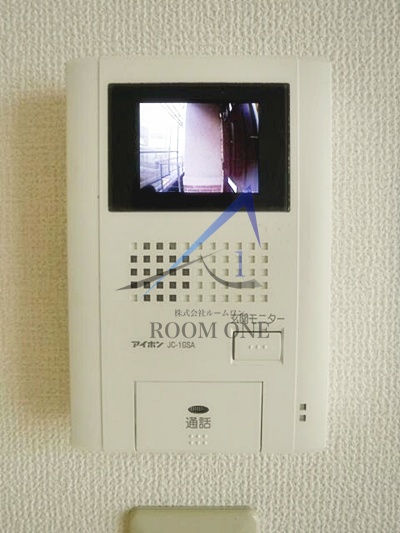 セキュリティ　モニター付きインターホンです。
