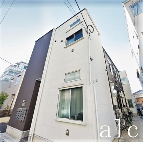 建物外観　敷金礼金０！ネット無料！お洒落なホワイトフローリング(^^♪