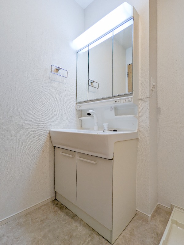 洗面設備　図面と現状に相違がある場合には現状を優先