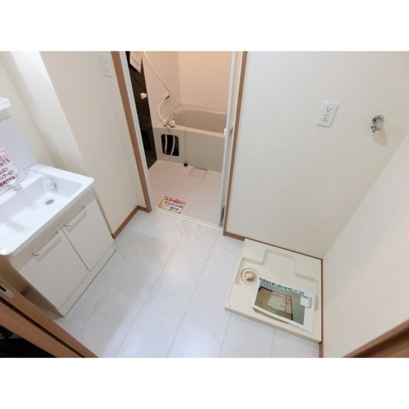 洗面設備　図面と現状に相違がある場合には現状を優先